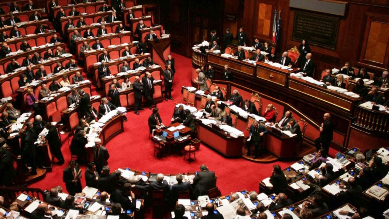 Image showing an ongoing parliamentary debate